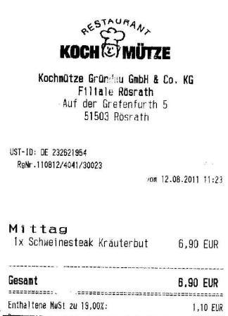 rohf Hffner Kochmtze Restaurant